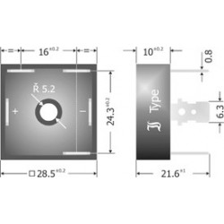 DB35 / 12 Rectifier Bridge