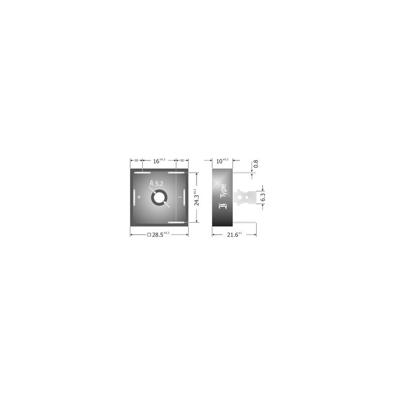 DB35/12 Mostek prostowniczy