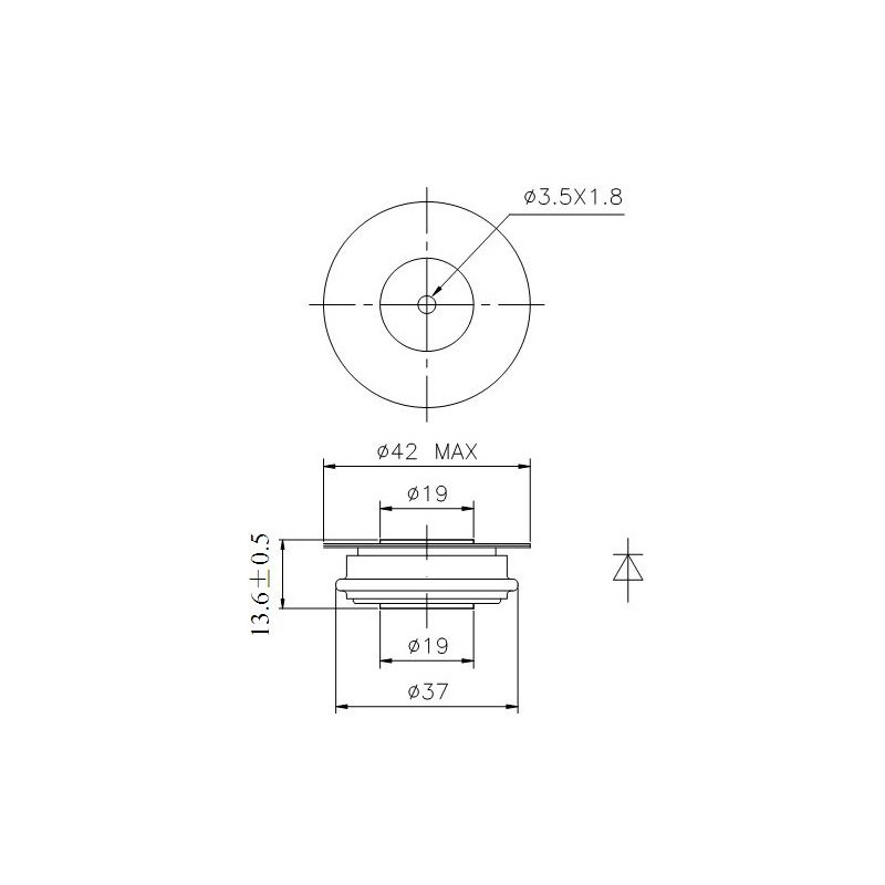 Y24ZPC-06-12 Dioda prostownicza