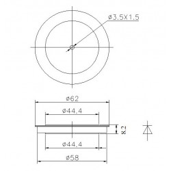 Y50ZPA-63-04 Dioda prostownicza