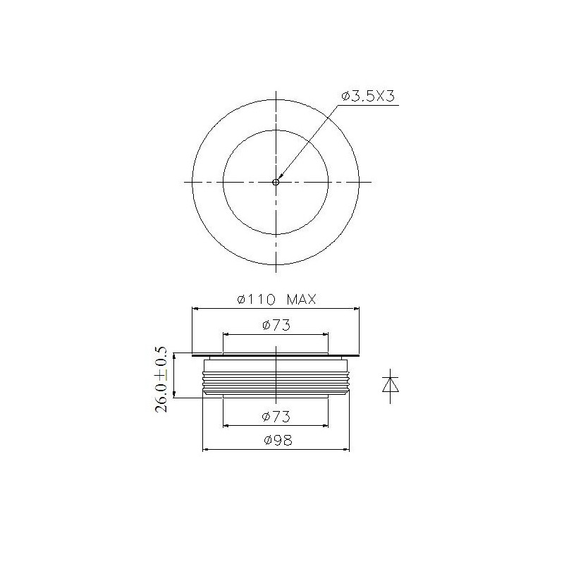 Y76ZPC-60-12 Dioda prostownicza