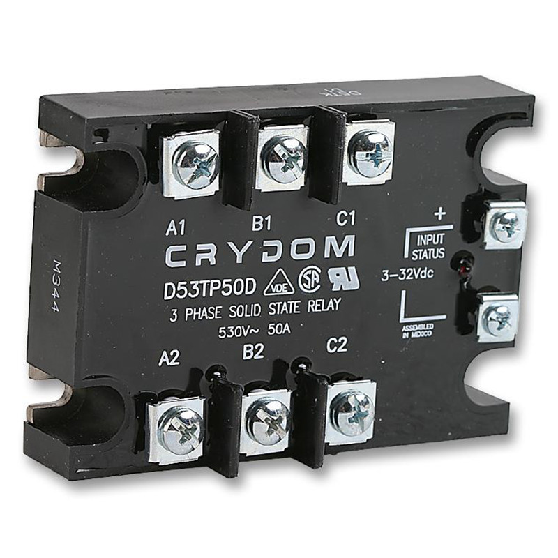 Relee semiconductoare AC trifazate de la CRYDOM Relee semiconductoare AC trifazate de la CRYDOM