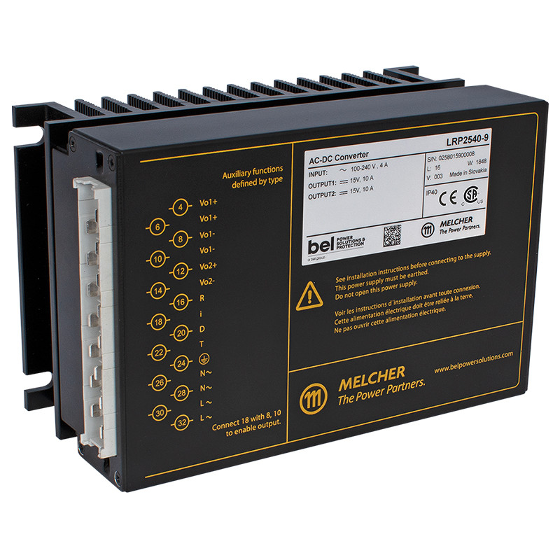 DC/DC converters in EUROKASETA casing