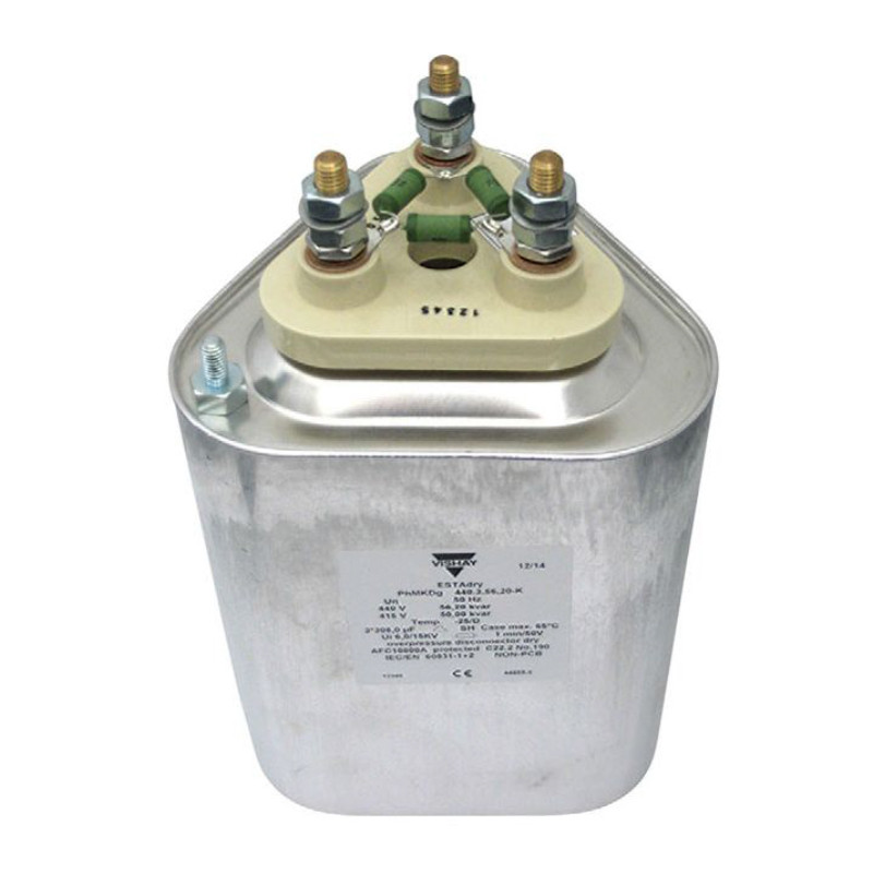 Three phase capacitors for power factor correction - D series Three phase capacitors for power factor correction - D series