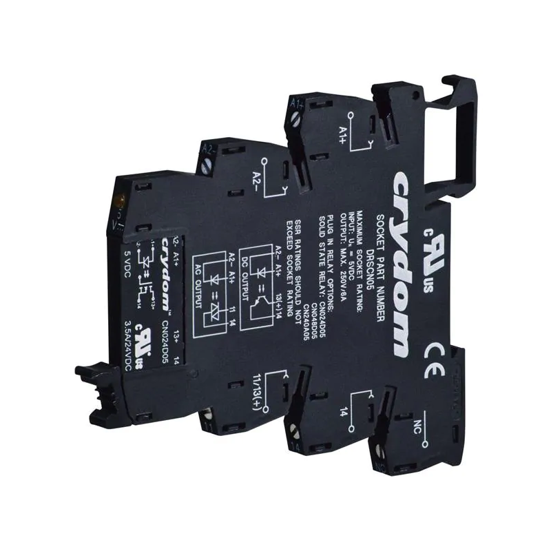 Relee de semiconductor de interfață AC și DC pentru șină DIN Relee de semiconductor de interfață AC și DC pentru șină DIN