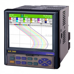 KR2000 serijos mikroprocesoriniai registratoriai su LCD ekranu