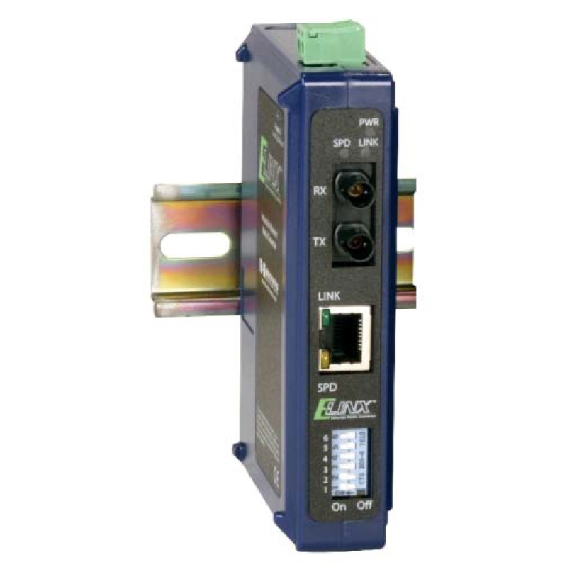 Convertisseurs Ethernet de média industriels-Fibre-Rail-EIR102 série