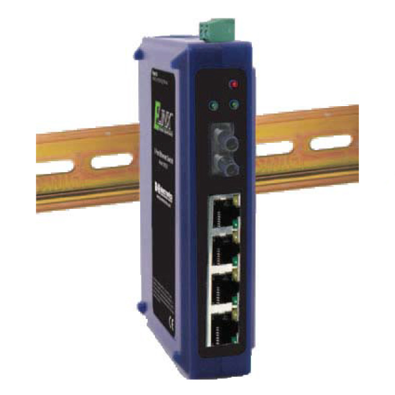 Unmanaged switches - fiber - 5 ports- DIN bus - EIR205 series