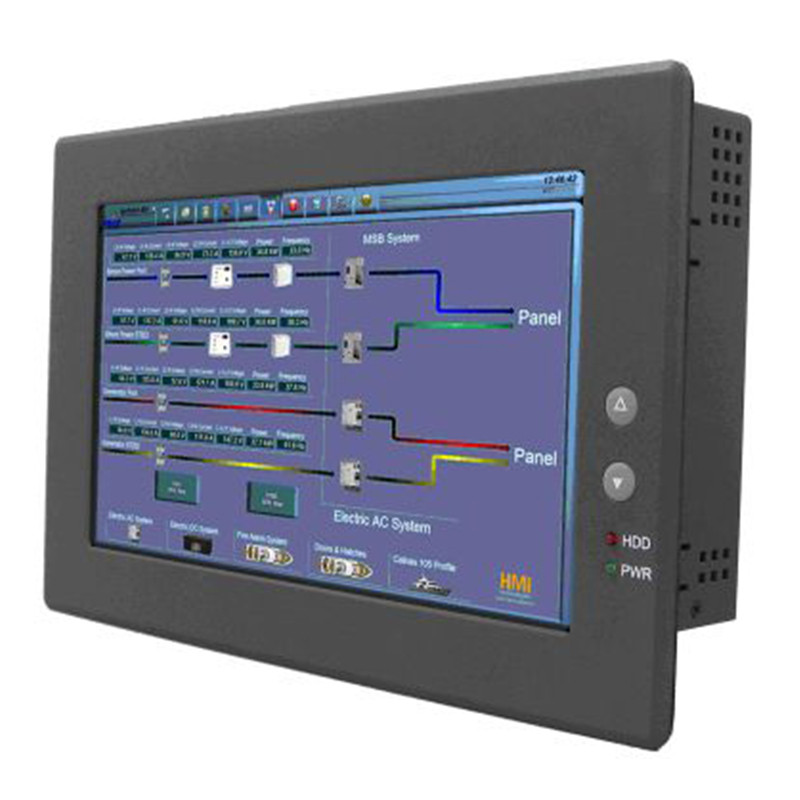 PMW10IA3S-A1 Panel industrial computer with touch screen - 10,1"/Intel Atom/2RS232/4USB/1PS/2