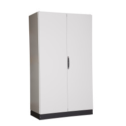 Frame assembled with door, mounting plate and back panel OKB16C4