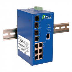 Unmanaged switches - POE - amplification DIN bus -