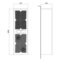 Klimatyzator wewnętrzny 5400 W 400/460 V NXT60H0E1U00000