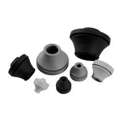 T-VET10 IP67 RAL 7035 kolor szary Pg ∅19mm Przepust gumowy pojedyńczy UL94V-0 MBB0110X11