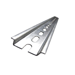 TS35P 35x7.5 DIN mounting rail perforated 6.3x18 2000mm (price per 1m) MMD7520C29