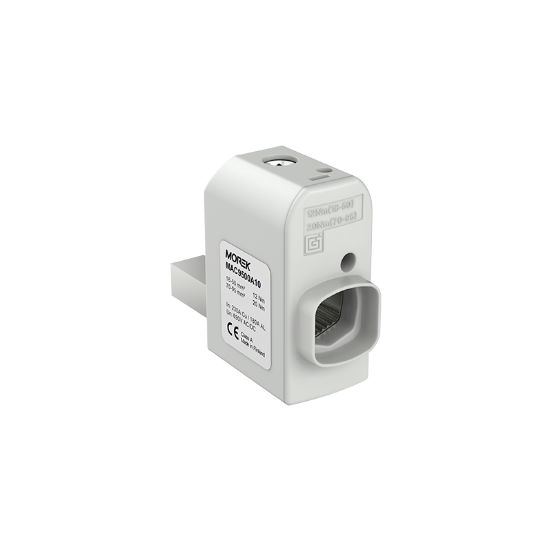 SR95 1xAl/Cu 16-95mm² 690V zacisk aparatowy izolowany MAC9500A10 SR95 1xAl/Cu 16-95mm² 690V zacisk aparatowy izolowany MAC9500A10