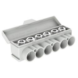 SLT50-6-3 żółto-zielony Al 10-50/Cu 2.5-35 + 3x2,5mm2 1000V blok dystrybucyjny MAS6051Y10