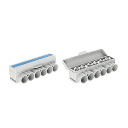 SLT50-6-3 niebieski Al 10-50/Cu 2.5-35 + 3x2,5mm2 1000V blok dystrybucyjny MAS6051B10