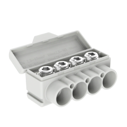SLT50-4-3 grey Al 10-50/Cu 2.5-35 + 3x2.5mm2 1000V distribution block MAS4051A10