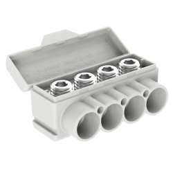 SLT50-4 żółto-zielony Al 10-50/Cu 2.5-35 mm2 1000V blok dystrybucyjny MAS4050Y10