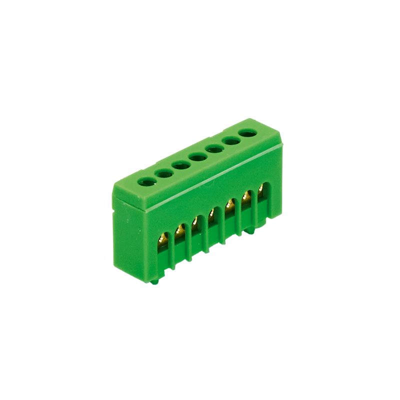 PE7H green color 7x16mm² Grounding terminal block IP20 MAD1007G15