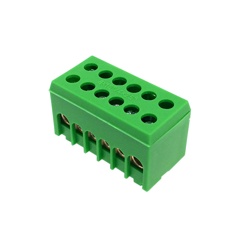 PE6H-2 zielony 2P2x25 & 4x16mm² Listwa zaciskowa uziemiająca IP20 MAD2006G15 PE6H-2 zielony 2P2x25 & 4x16mm² Listwa zaciskowa uziemiająca IP20 MAD2006G15