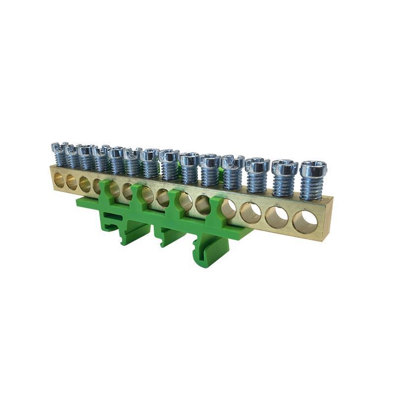 PE14 zielony 14x16mm² listwa zaciskowa uziemiająca IP00 MAD0014G00