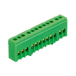 PE12H kolor zielony 12x16mm² Listwa zaciskowa uziemiająca IP20 MAD1012G15