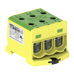 OTL95-3 kolor żółto-zielony 3xAl/Cu 6-95mm² 1000V AC / 1500V DC Zacisk uniwersalny MAA3095Y10