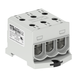 OTL95-3 kolor szary 3xAl/Cu 6-95mm² 1000V AC / 1500V DC Zacisk uniwersalny MAA3095A10