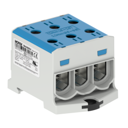 OTL95-3 kolor niebieski 3xAl/Cu 6-95mm² 1000V AC / 1500V DC Zacisk uniwersalny MAA3095B10