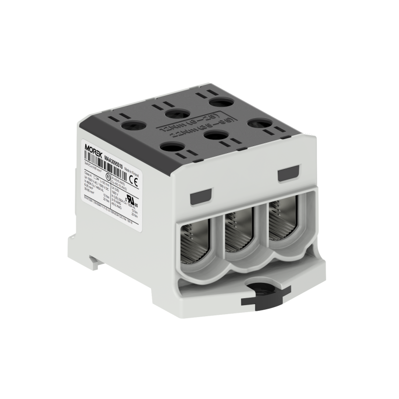 OTL95-3 kolor czarny 3xAl/Cu 6-95mm² 1000V AC / 1500V DC Zacisk uniwersalny MAA3095S10 OTL95-3 kolor czarny 3xAl/Cu 6-95mm² 1000V AC / 1500V DC Zacisk uniwersalny MAA3095S10