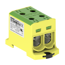 OTL95-2 kolor żółto-zielony 2xAl/Cu 6-95mm² 1000V AC / 1500V DC Zacisk uniwersalny MAA2095Y10
