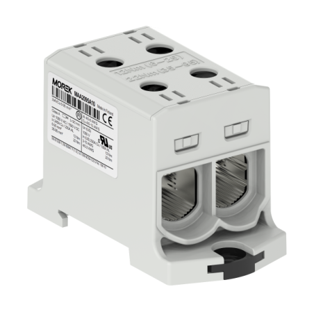 OTL95-2 kolor szary 2xAl/Cu 6-95mm² 1000V AC / 1500V DC Zacisk uniwersalny MAA2095A10