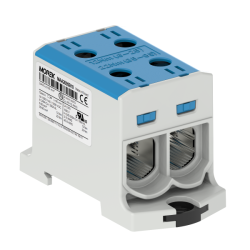 OTL95-2 kolor niebieski 2xAl/Cu 6-95mm² 1000V AC / 1500V DC Zacisk uniwersalny MAA2095B10