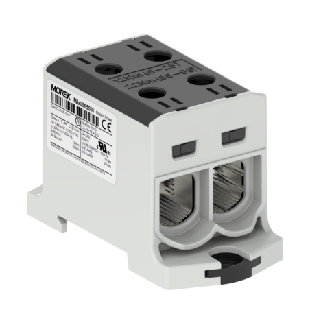 OTL95-2 kolor czarny 2xAl/Cu 6-95mm² 1000V AC / 1500V DC Zacisk uniwersalny MAA2095S10
