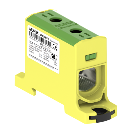OTL95 kolor żółto-zielony 1xAl/Cu 6-95mm² 1000V AC / 1500V DC Zacisk uniwersalny MAA1095Y10