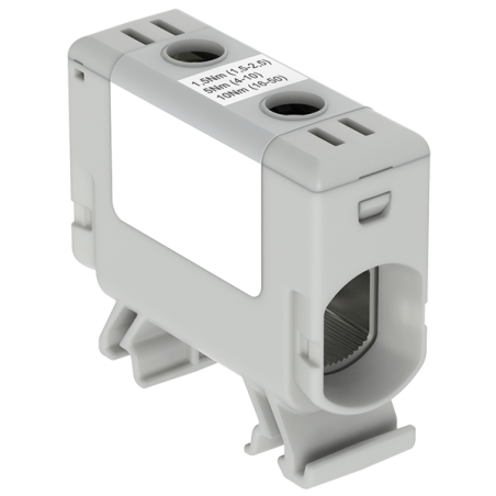 OTL50N kolor szary 1xAl/Cu 1,5-50mm² 1000V AC / 1500V DC Zacisk uniwersalny MAA1050A11