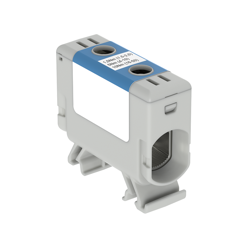 OTL50N kolor niebieski 1xAl/Cu 1,5-50mm² 1000V AC / 1500V DC Zacisk uniwersalny MAA1050B11 OTL50N kolor niebieski 1xAl/Cu 1,5-50mm² 1000V AC / 1500V DC Zacisk uniwersalny MAA1050B11