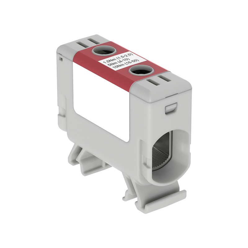 OTL50N kolor czerwony 1xAl/Cu 1,5-50mm² 1000V AC / 1500V DC Zacisk uniwersalny MAA1050R11 OTL50N kolor czerwony 1xAl/Cu 1,5-50mm² 1000V AC / 1500V DC Zacisk uniwersalny MAA1050R11