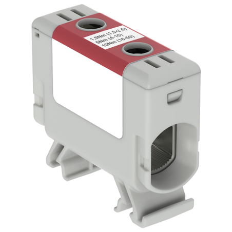 OTL50N kolor czerwony 1xAl/Cu 1,5-50mm² 1000V AC / 1500V DC Zacisk uniwersalny MAA1050R11