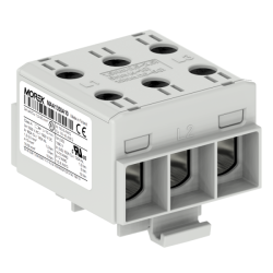 OTL50-3x kolor szary 3x1xAl/Cu 1,5-50mm² 1000V AC / 1500V DC Zacisk uniwersalny MAA1350A10