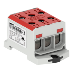 OTL50-3 kolor czerwony 3xAl/Cu 1,5-50mm² 1000V AC / 1500V DC Zacisk uniwersalny MAA3050R10