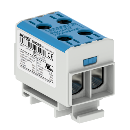 OTL50-2 kolor niebieski 2xAl/Cu 1,5-50mm² 1000V AC / 1500V DC Zacisk uniwersalny MAA2050B10