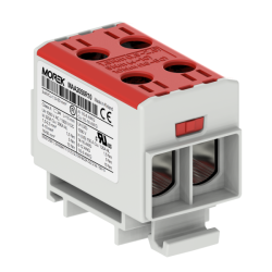 OTL50-2 kolor czerwony 2xAl/Cu 1,5-50mm² 1000V AC / 1500V DC Zacisk uniwersalny MAA2050R10