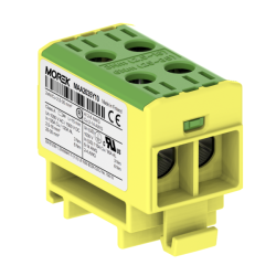 OTL35-2 kolor żółto-zielony 2xAl/Cu 2,5-35mm² 1000V AC / 1500V DC Zacisk uniwersalny MAA2035Y10
