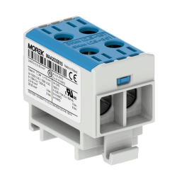OTL35-2 kolor niebieski 2xAl/Cu 2,5-35mm² 1000V AC / 1500V DC Zacisk uniwersalny MAA2035B10