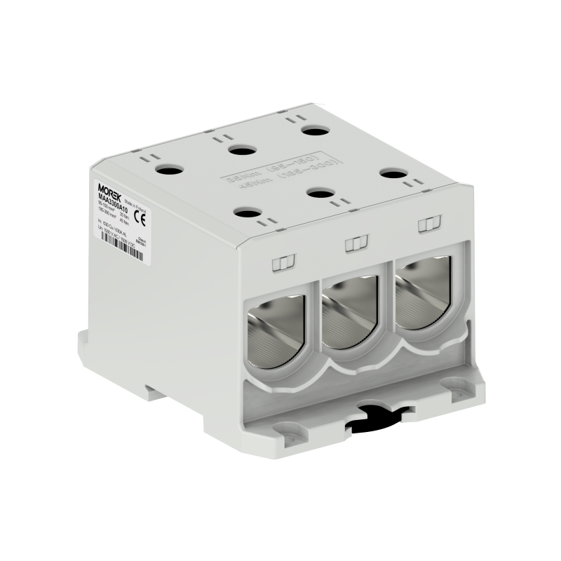 OTL300-3 szary 3xAl/Cu 95-300mm² 1000V AC / 1500V DC Zacisk uniwersalny MAA3300A10 OTL300-3 szary 3xAl/Cu 95-300mm² 1000V AC / 1500V DC Zacisk uniwersalny MAA3300A10