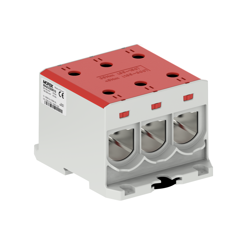 OTL300-3 czerwony 3xAl/Cu 95-300mm² 1000V AC / 1500V DC Zacisk uniwersalny MAA3300R10 OTL300-3 czerwony 3xAl/Cu 95-300mm² 1000V AC / 1500V DC Zacisk uniwersalny MAA3300R10