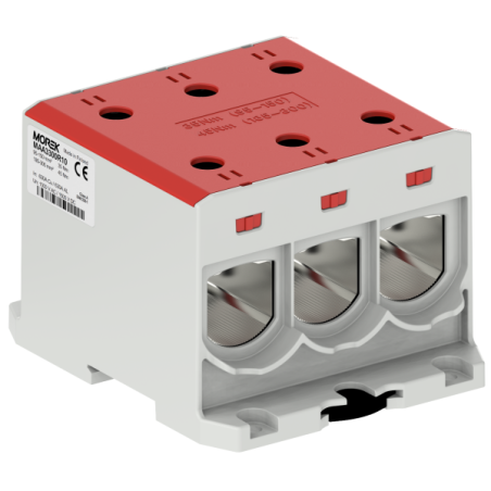 OTL300-3 czerwony 3xAl/Cu 95-300mm² 1000V AC / 1500V DC Zacisk uniwersalny MAA3300R10