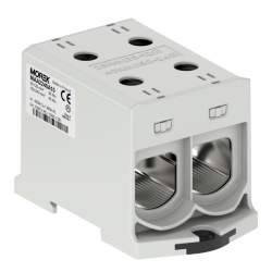 OTL240-2 kolor szary 2xAl/Cu 35-240mm² 1000V AC / 1500V DC Zacisk uniwersalny MAA2240A10